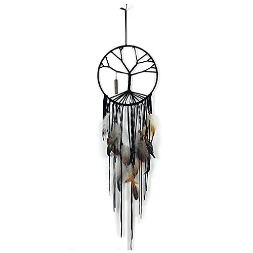 Dream Catcher mural suspendu plume Pendentif Pendentif Pendentif forte et long-Last Drealdream Catcher à la main perlée Feule de paon indien des ornements Mur suspendu à la maison Décoration confortab Cover