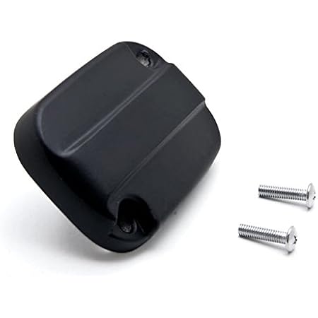 Krator Black Front Brake Reservoir Cap 