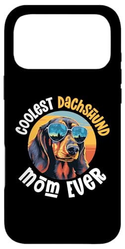 ダックスフンド バッガー ウインナーソーセージ 犬 クール ダックスフンド ママ スマホケース iPhone 17 Pro Max 用