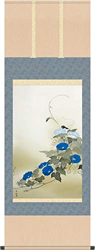 Amazon.co.jp: 掛け軸 掛軸 小林古径（こばやしこけい）・ 朝顔