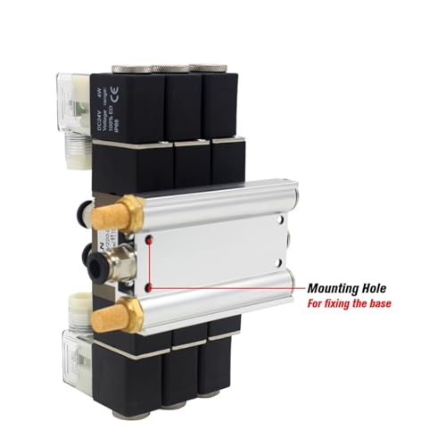 Distributeur pneumatique 4V220-08 à 6 Stations pour automatisation et contrôle de vérins