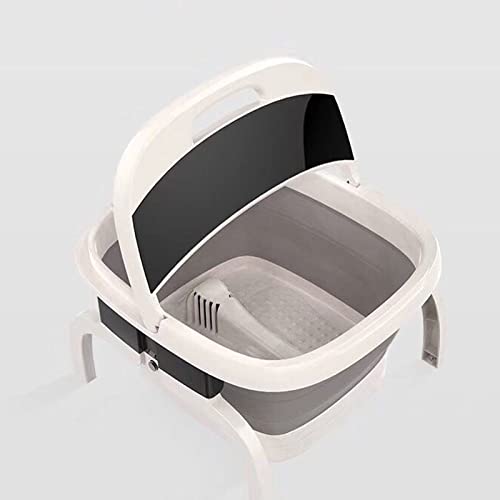 Spa de pies con masaje vibratorio y calefacción portátil miniatura 5