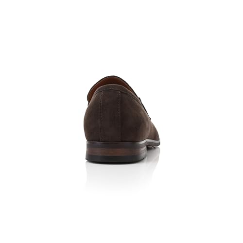 Image of Ferro Aldo Men's Premium Moc Toe Loafers | Casual & Dress Styles with Tassels & Horsebit Buckles