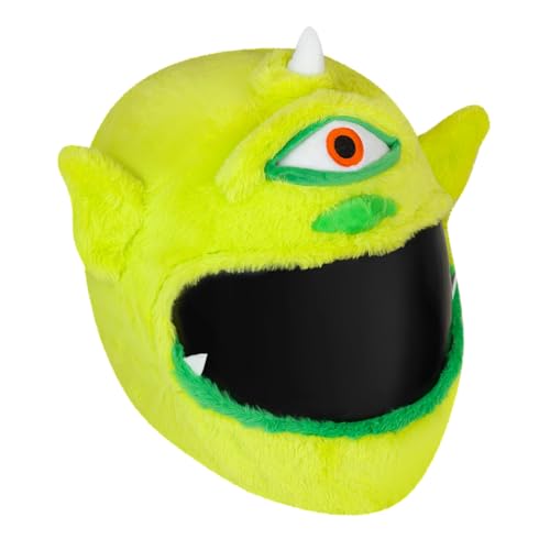 MotoLoot Helmet Cover for Motorcycle Helmet, Fun Rides and Gifts (Cover Only. Helmet Not Included) - Cyclops