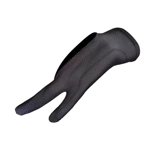 Zyntora Zeichenhandschuh | Digitalkünstler Handschuh Zwei Finger,2 Stück Atemaktive Handschuhe Reduzieren Reibung Für Malen Und Zeichnen
