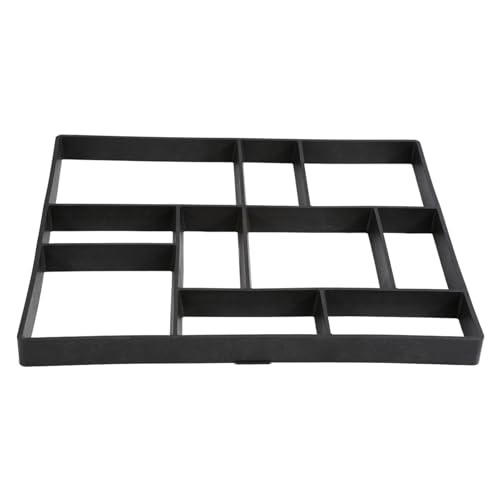 Ejoyous Molde de Piedra Paso a Paso, Molde de hormigón para pavimentar, fácil Uso DIY para decoración de jardín