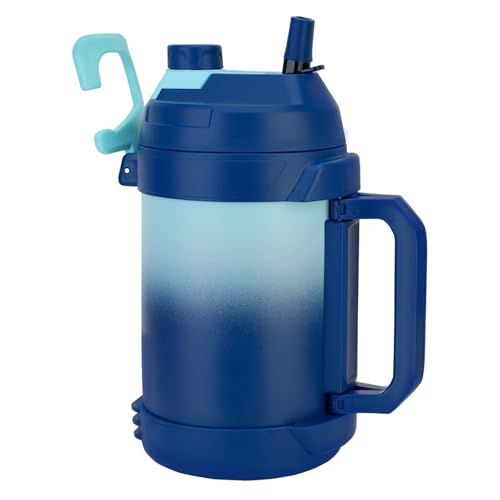 Image of Hydraful Gallon Water Bottle, 128 oz Large Insulated Stainless Steel Sports Water Jug, Large Triple Wall Vacuum Insulation Water Bottle-Keeps Cold up to 48 Hrs-Sweat Proof, for Gym, Hiking & Camping