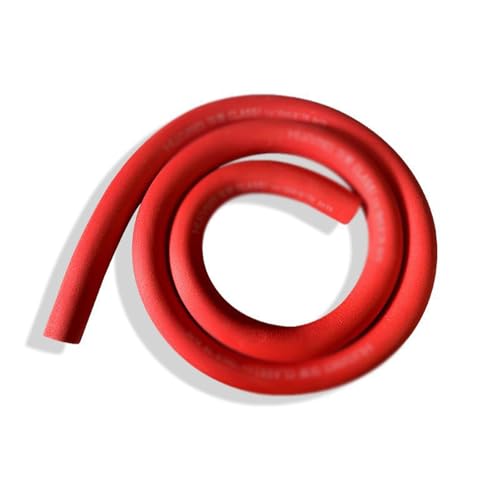 PHATM Isolation de Tuyau en Mousse 1,0 m Tube en Mousse Revêtement de Tube pour Tuyaux de Drainage, Tuyaux Solaires ID 22/25/28,0 mm, Épaisseur 5,0 mm(Red,25.0 mm/1")