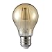 Produktbild Nordlux LED Filament Allgebrauchslampe, E27 1.7W 2000K 100lm 300°, Ø 6cm, Höhe 10.4cm, Gold