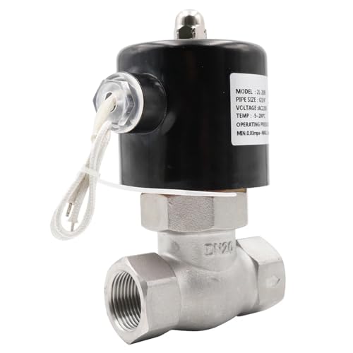 Électrovanne normalement fermée DN25 pour circuit vapeur