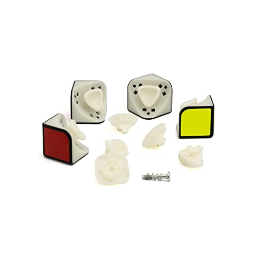 Image of Cubelelo Drift 2x2 Black Speed Cube | Sleek & Fast Puzzle for Kids and Adults | Brain-Boosting Magic Cube for Kids Adults Comes in (Multicolor) Design