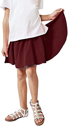 Image of FRAULEIN Girls Kids Flared Skirts with Attached Inner Shorts