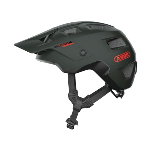 ABUS MTB MoDrop - casco da bici robusto con buona ventilazione per mountain biker - vestibilità personalizzata - unisex