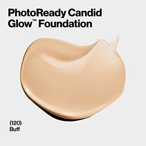 Revlon Photoready Candid Glow Moisture Glow Anti-Pollution Foundation With Vitamin E And Prickly Pear Oil, Anti-Blue Light Ingredients, Without Parabens, Pthalates, And Fragrances, Buff, 0.75 Oz #TOP1
