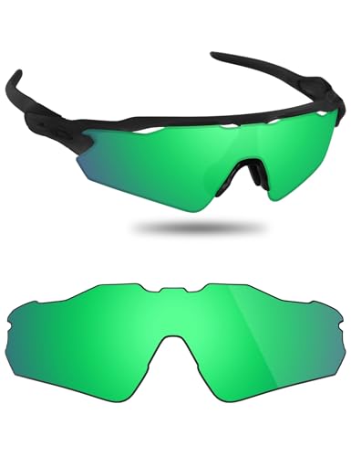 Image of Fiskr Polarized Lenses Replacement Compatible with Oakley Radar EV Path OO9208 Sunglasses, Impact Resistant & Perfect Fit