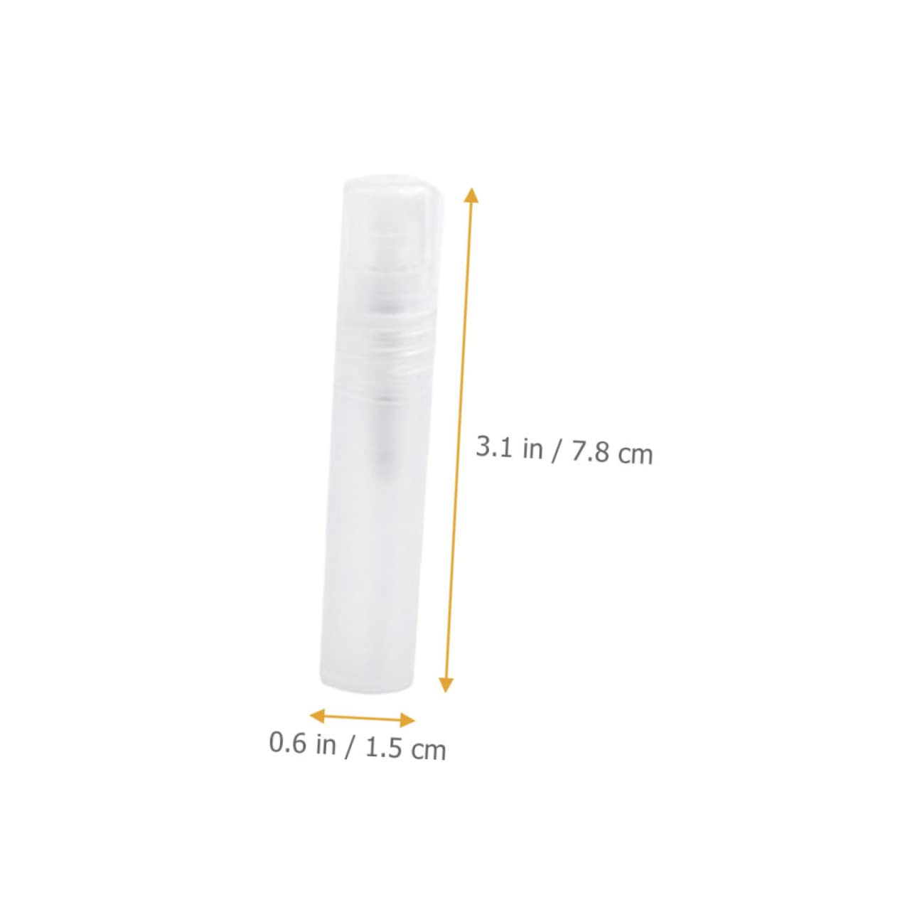 Healeved 48piezas Botellas De Perfume Mini Recargables Spray Transparente para Viaje Contenedores De Cosméticos Portátiles Sin Fugas