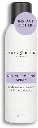 Percy & Reed Dry Volumising Hair Spray 200ml, Hair Volume Spray