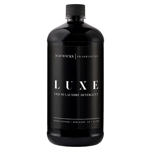 Mavwicks - Laundry Liquid Detergent (Luxe) - 32 Oz Laundry Perfume Bottle for Men & Women Stain & Odor Remover Deep Clean Long-Lasting Fragrance and Freshness for All Fabrics