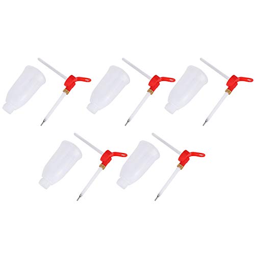 5 Pieces Nozzle Oiler, Sewing Machine Oiler, 200ml Sewing Machine Rooms for Machinery Factories
