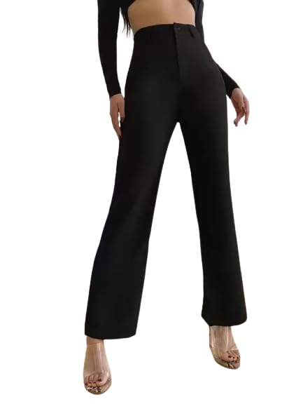 The Fashion PrimeRegular Fit Viscose Rayon Trousers