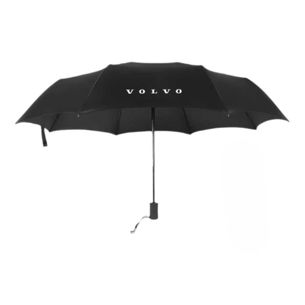 JABBNGD Car Umbrella, for Volvo XC90 Mk.2 2015-2023 Windproof Stormproof Automatic Umbrellas, Folding Lightweight, Portable Travel Umbrella for Rain