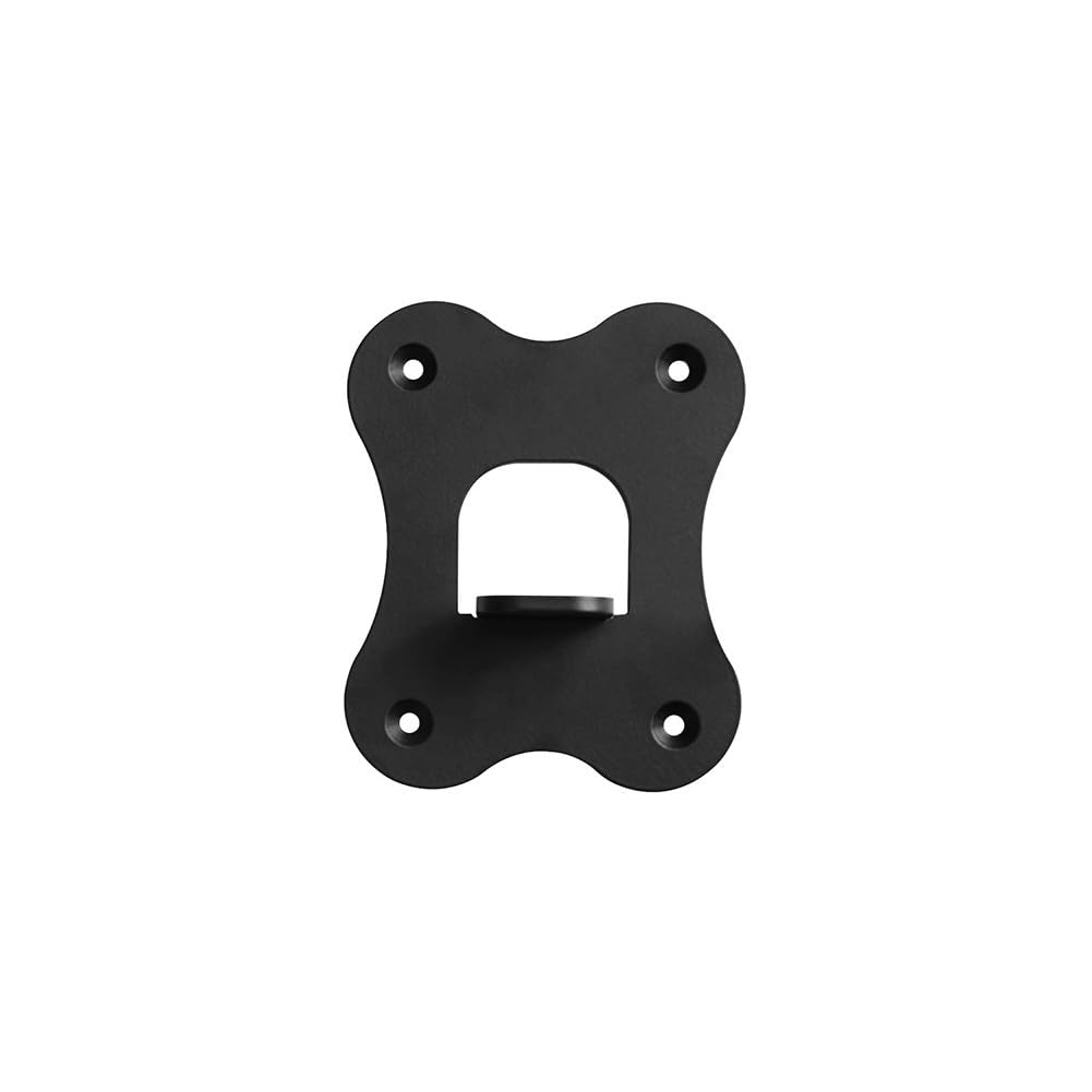 Stabile Metall-Wandhalterung für Samsung SWA-9500SXZ Heimkinosystem, kompakter schwarzer Lautsprecherhalter mit Hardware, 11 x 9 x 6,5 cm