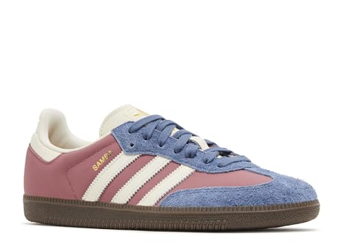 Adidas Samba OG Womens Sneaker (White Crimson Navy, 6)2