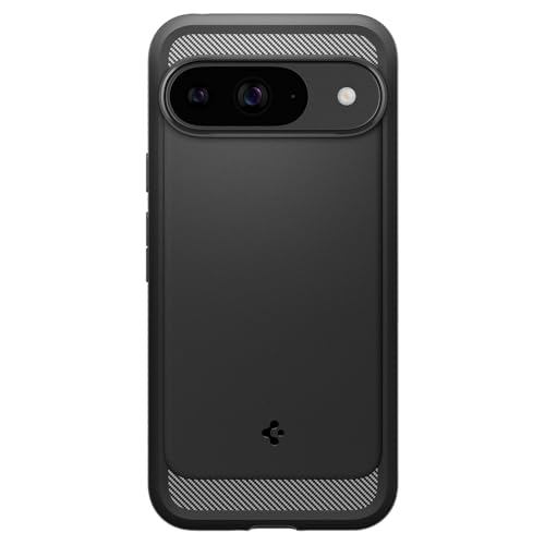 Spigen Rugged Armor Designed for Pixel 9 Case/Pixel 9 Pro Case (2024) [Hard Shell] [Military-Grade Protection] - Matte Black - image 4