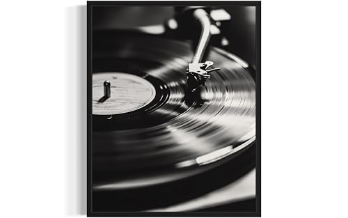 Record Player Art Music Poster - Musical Instrumental Wall Art