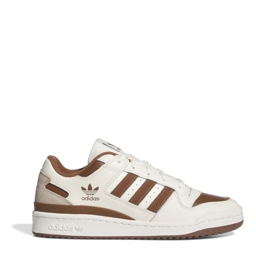 Image of adidas Originals Men Leather Forum Low CL, Casual Shoes, White, UK-7