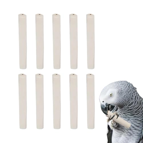 Dtharen バード チューティング トイ | 爬虫類 グラスコア かじり棒 | インコ オカメインコ オウム 屋内 屋外 庭 ちゅうたい木 かじり棒 鳥のおもちゃ