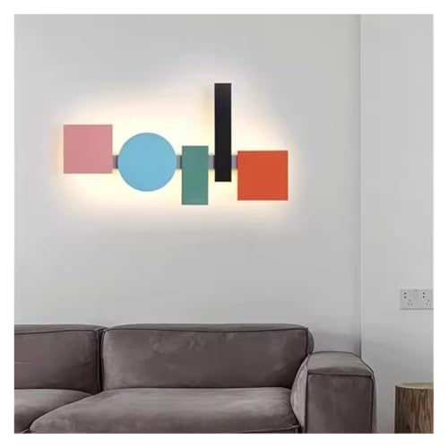 Colorful Wall Mounted Lamp for Home Indoor Background Light Led Decoration Lighting Fixtures Children Kids