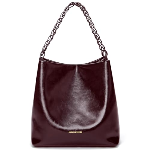 Bolso Hobo para Mujer Cnoles de Cuero miniatura 1