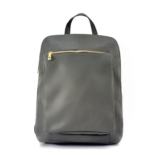 Sac à dos en cuir véritable polyvalent pour soulager le dos avec élégance