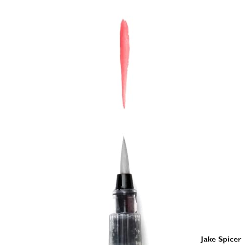 Image of Derwent Push Button Waterbrush Medium Tip