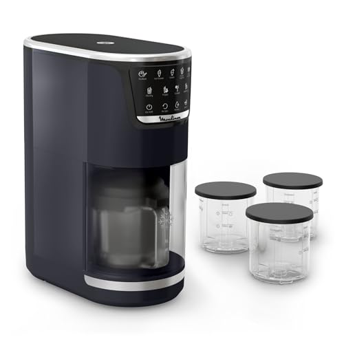 Moulinex Dolci, Machine à glaces, 10 programmes,...