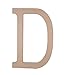 Produktbild Darice Buchstabe D aus Pappmaché, 58,4 cm