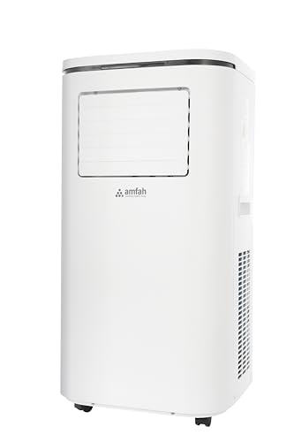 Image of AMFAH 1.5 Ton Portable AC | Portable Air Conditioner with Dehumidifier & Air Filter | Remote, Timer & Sleep Mode | No Drainage, Movable Design | 1 Yr Product & 4 Yr Compressor Warranty | (AMF-P18 DAC)