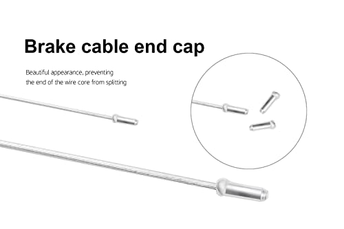 Bavel Bmx Bike Gyro Brake Cables Front + Rear (Upper + Lower) Spinner Rotor Set Kit (Green) #TOP4