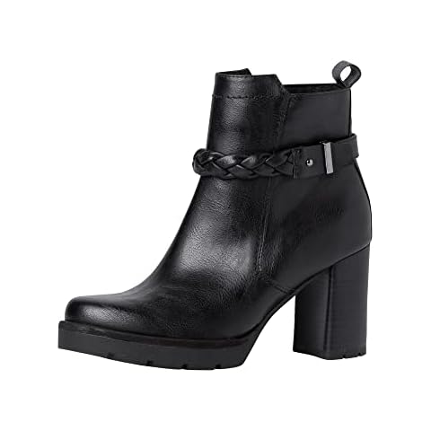 MARCO TOZZI Women's Black Ankle Boot 6 UK Cover