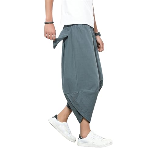 Pantalon de plage style chinois à jambe large pour un été frais