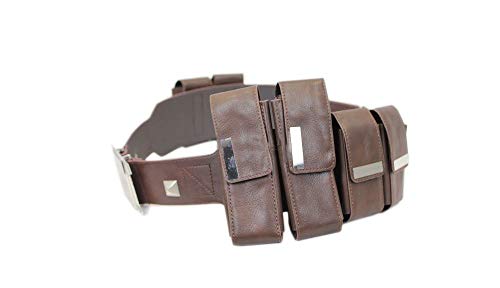 Captain America Accessories Winter Soldier Belt with Pouches and Harness Brown4