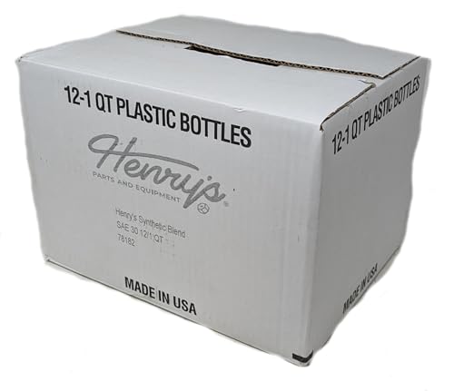 Aceite de motor SAE 30 Henry's, caja de 12 cuartos miniatura 2
