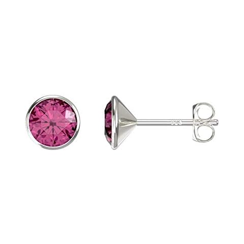 Aeon October Tourmaline Birthstone Stud Earrings Cover