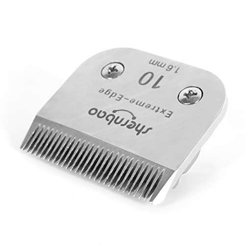 Shernbao Extreme-Edge Series Pet Clipper Blade, Made Of Japanese High-Carbon Steel Mixing Trace Amounts Of Chrome-Vanadium (Crm65), Compatible With Most Andis, Oster, Wahl A5 Clippers #TOP2