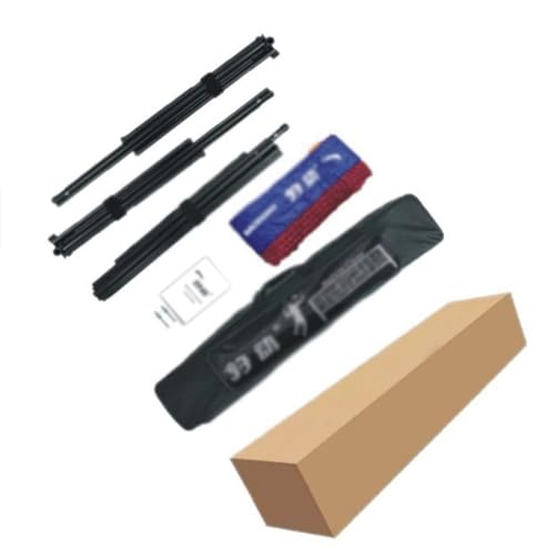 Supporto Portatile per Rete da Tennis con Mazza da pallavolo - Perfetto per allenamenti e attività Sportive Indoor/Outdoor, Leggero e Facile da Montare.