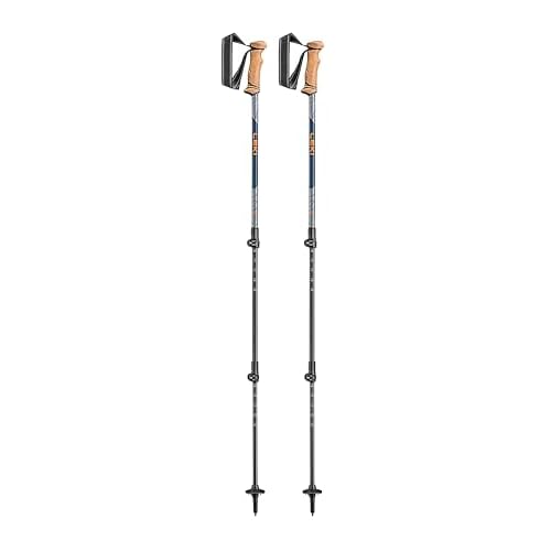 LEKI Legacy Lite Aluminum Adjustable Lightweight Walking Poles for Trekking & Hiking