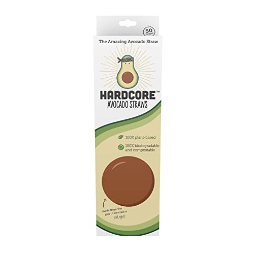 Pitillos biodegradables y compostables de semilla de aguacate, 50 pzas miniatura 6
