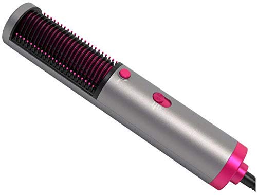 LFYNB Negative Ions Hair Dryer Brush Comb,One-Step Hair Dryer&Volumizer Hot Air Brush Comb,Portable Hair Dryer Brush with Anti Scald, Auto-Off
