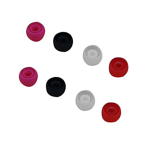 WRITWAA 8pcs Ear Earmuffs for Earphones Random Color Comfortable Noise Reduction for Sleeping Travel Concerts and Daily Use Random Color